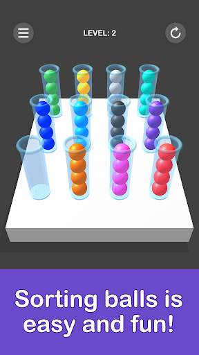 Bubble Sort 3D - Color Sorting screenshot 6