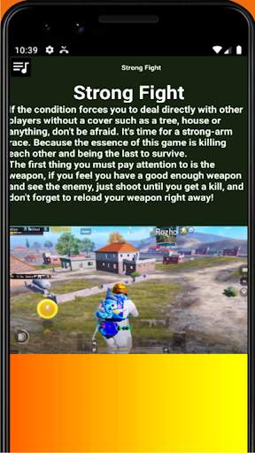 Walktrough for battle-ground mobile screenshot 1