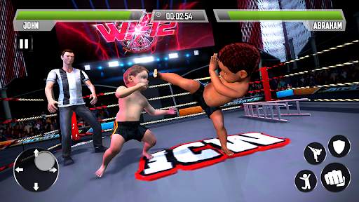 Kids Wrestling: Fighting Games screenshot 25