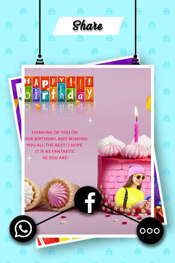 Name Photo On Birthday Cake - Birthday Photo Frame screenshot 8
