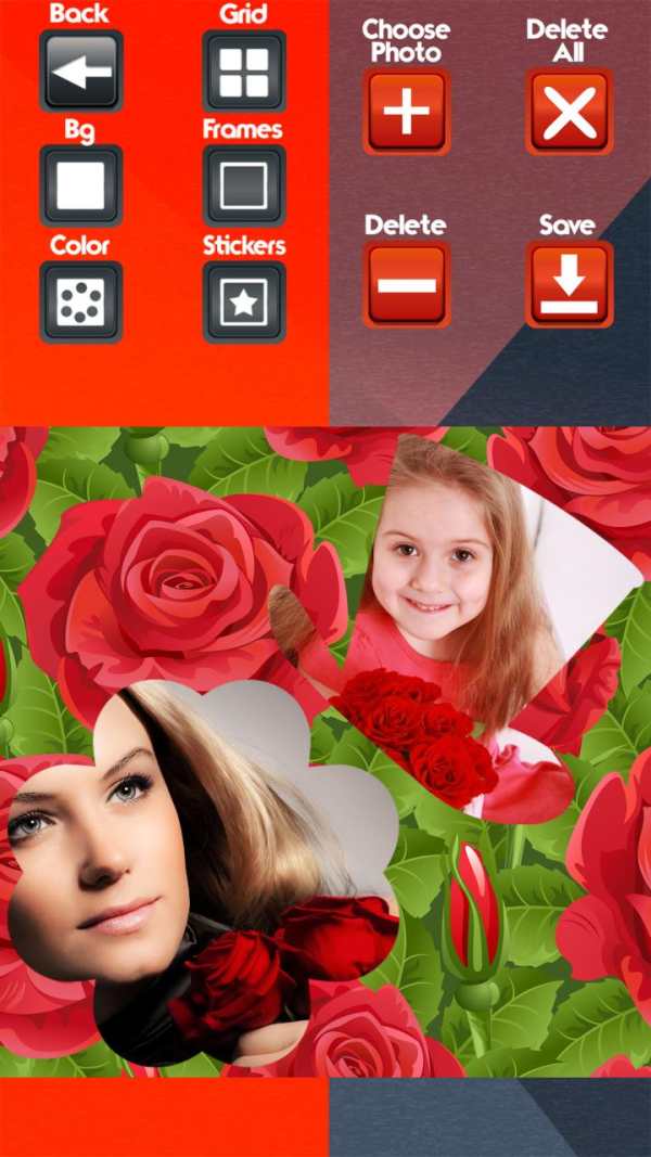 Roses Photo Collage screenshot 2
