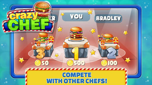 Crazy Chef: Top Burger Game screenshot 4