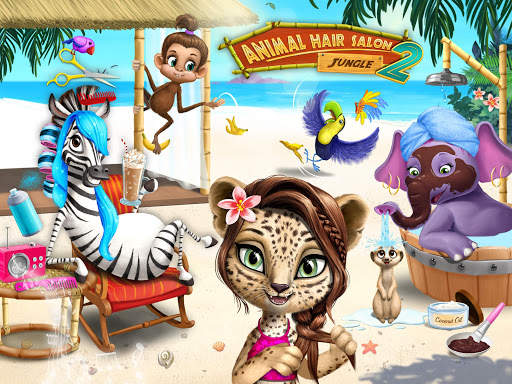 Jungle Animal Hair Salon 2 screenshot 10