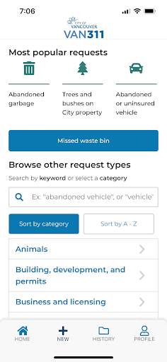 Van311 screenshot 2