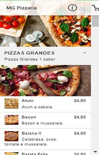 MG Pizzaria screenshot 2