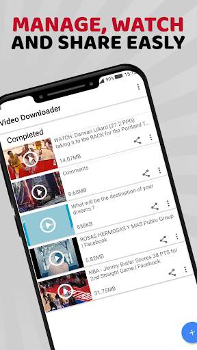 Video Downloader For Facebook screenshot 2