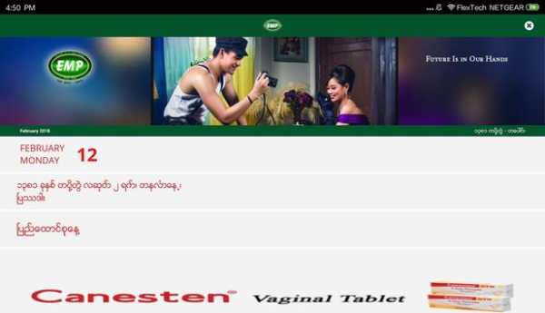 EMP Myanmar Calendar HD скриншот 4