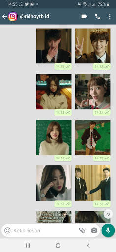 Stiker WA My Strange Hero KDrama WAStickerApps screenshot 6