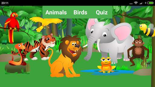 Animal and Bird Sound for Kids screenshot 1