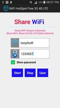 WiFi Hotspot-Share Wifi-3G/4G screenshot 6