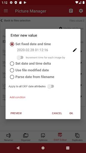 Picture Manager: Rename and Organize with EXIF screenshot 5