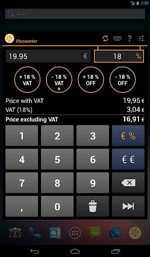 Discounter Free calculator screenshot 9