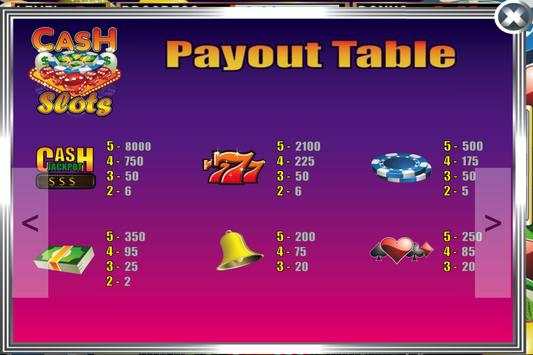 Cash Slots Slot Machine screenshot 5