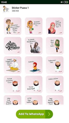 PUASA 2021 Stickers WA WAStickerApps screenshot 2