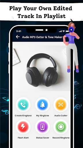 Audio MP3 Cutter & Tone Maker 3 تصوير الشاشة
