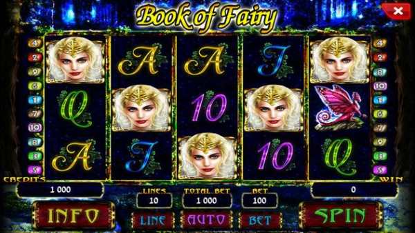Book of Fairy - slot 1 تصوير الشاشة