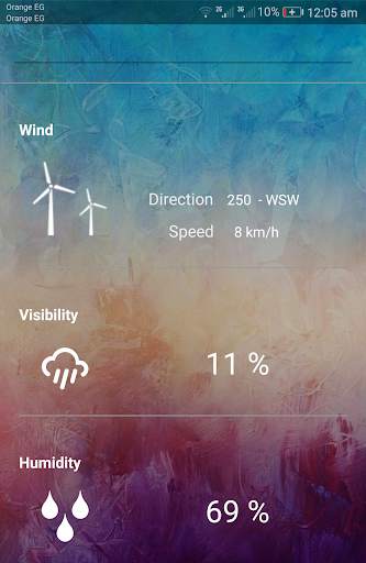 WeatherCity screenshot 1