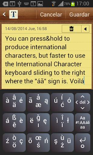 TipType Keyboard Lite screenshot 4