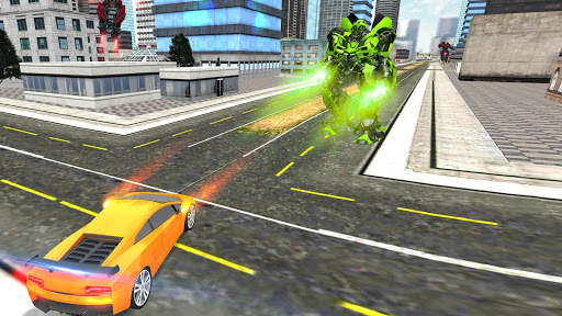 Robot Car Transformation: Real robot war game स्क्रीनशॉट 2