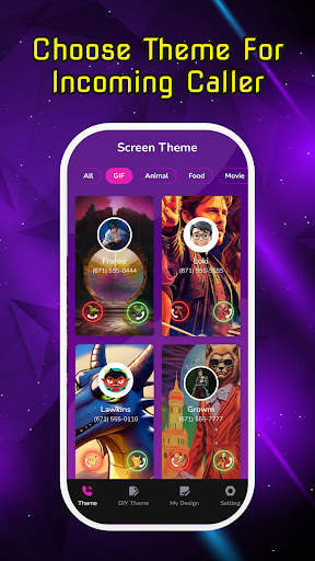 Color Call Screen: DIY Themes screenshot 4