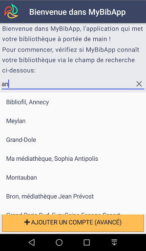 MyBibApp screenshot 2