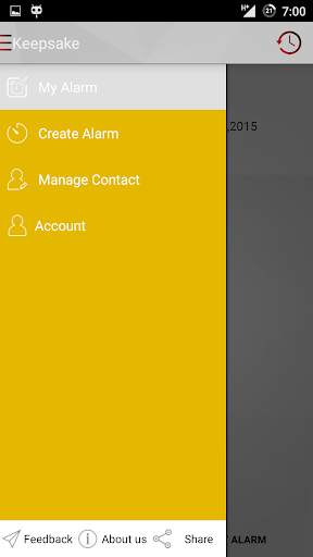Keepsake - Alarm screenshot 6