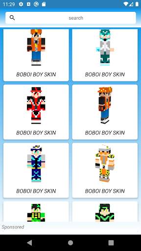 BOBOY Minecraft Map Addon Skin Editor screenshot 4