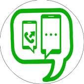 open whatsapp and direct chat 📲 logo