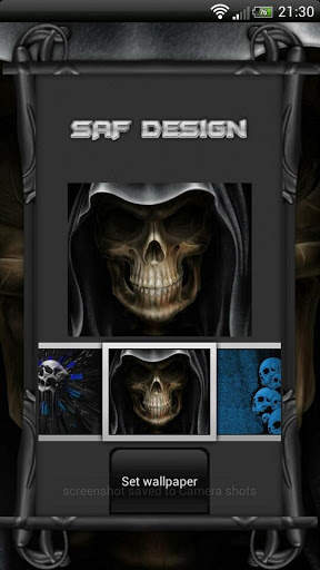 Next Launcher Skull Theme screenshot 8