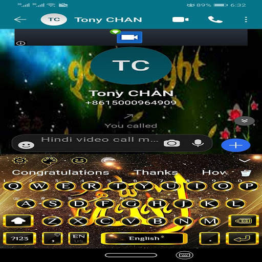Hindi video call screenshot 3