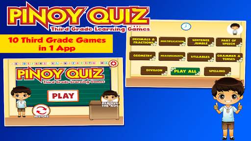 Pinoy 3rd Grade Learning Games screenshot 1