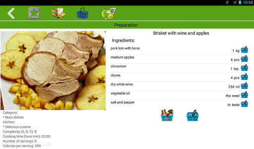 Pork recipes screenshot 6