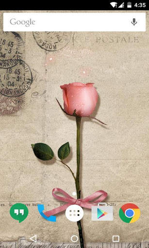 Rose And Poetry Live Wallpaper screenshot 7