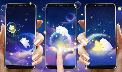Galaxy Bear Live Wallpapers screenshot 2