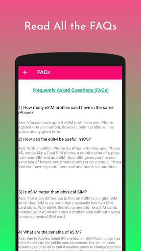 eSim - Apply Free eSim screenshot 6