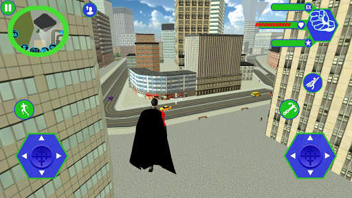 Flying SuperHero Rope Vegas Rescue screenshot 2