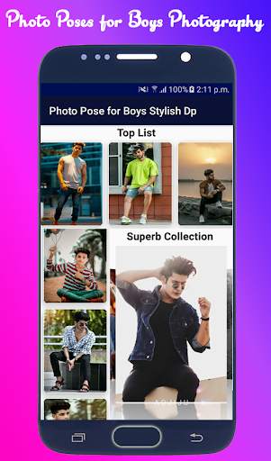 Photo Pose for Boys Stylish Dp Pictures screenshot 2