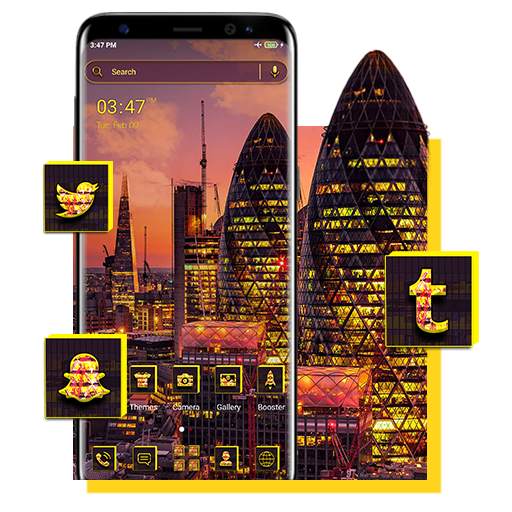London Evening Launcher Theme 1.0