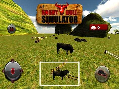 Angry Bull Simulator Game 3D screenshot 5