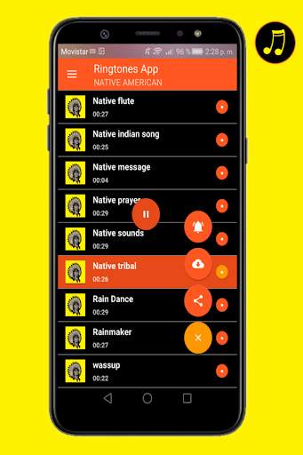 Native american ringtones screenshot 1