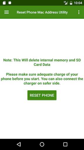 Reset Phone Factory Reset screenshot 2