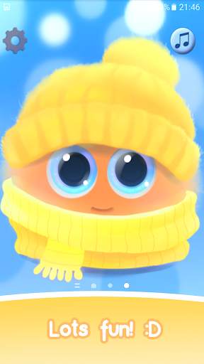 Fluffy Orange Live Wallpaper screenshot 7