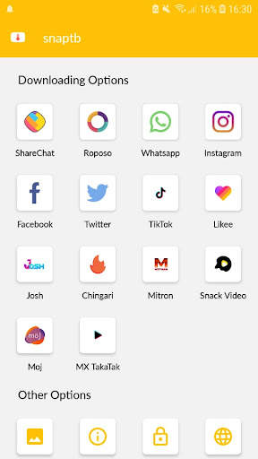 Snaptubè screenshot 1