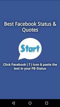 Best Facebook Status & Quotes screenshot 1