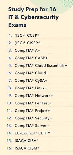 IT & Cybersecurity Pocket Prep screenshot 2