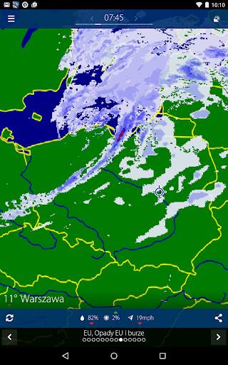 Sat24, pogoda satelitarnej screenshot 12