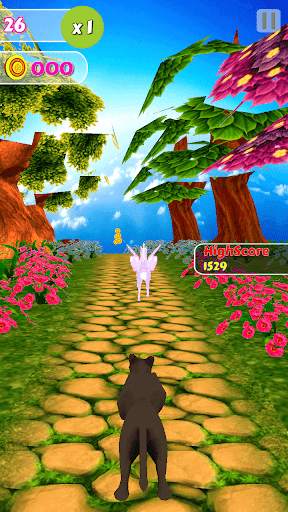Unicorn Dash Fly Pegasus 3D HD screenshot 2