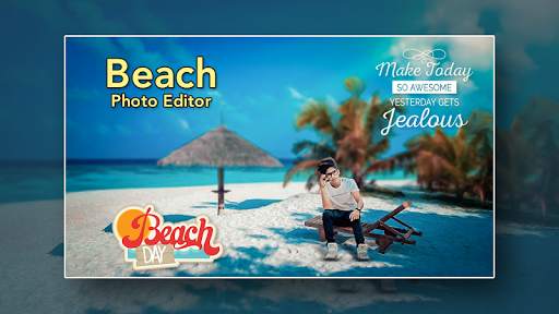 Beach Photo Editor screenshot 1
