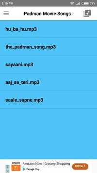 Padman Movie Songs screenshot 1