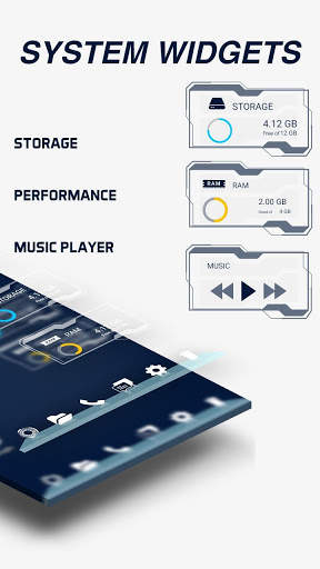 Sci fi Launcher screenshot 2
